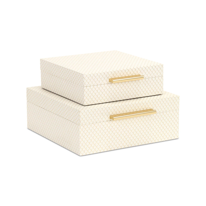 6060-2CH - Mariline Fish Scale Box Set - Champagne