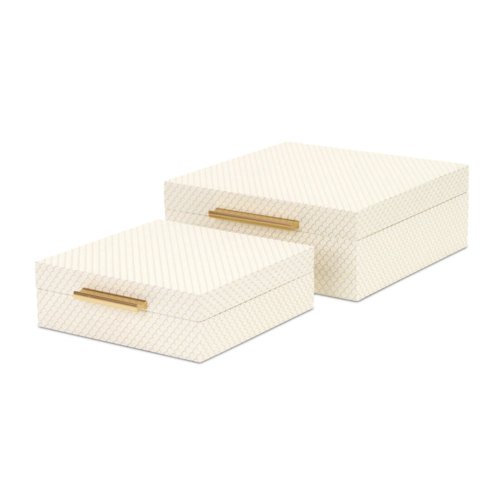 6060-2CH - Mariline Fish Scale Box Set - Champagne