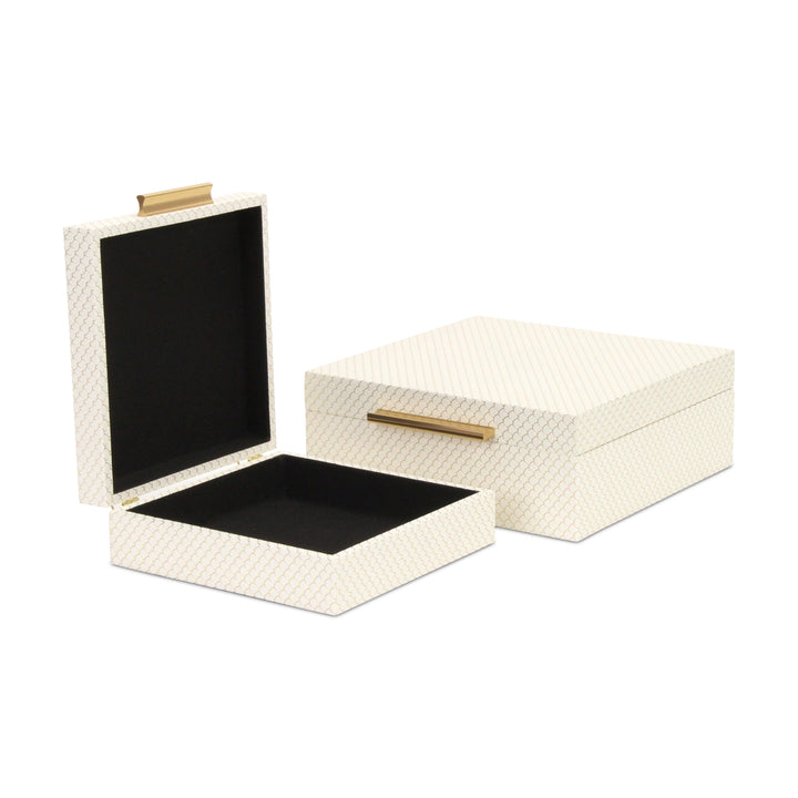 6060-2CH - Mariline Fish Scale Box Set - Champagne