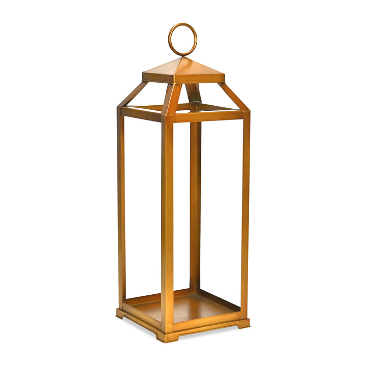 6068GD - Novara Square Lantern - Gold