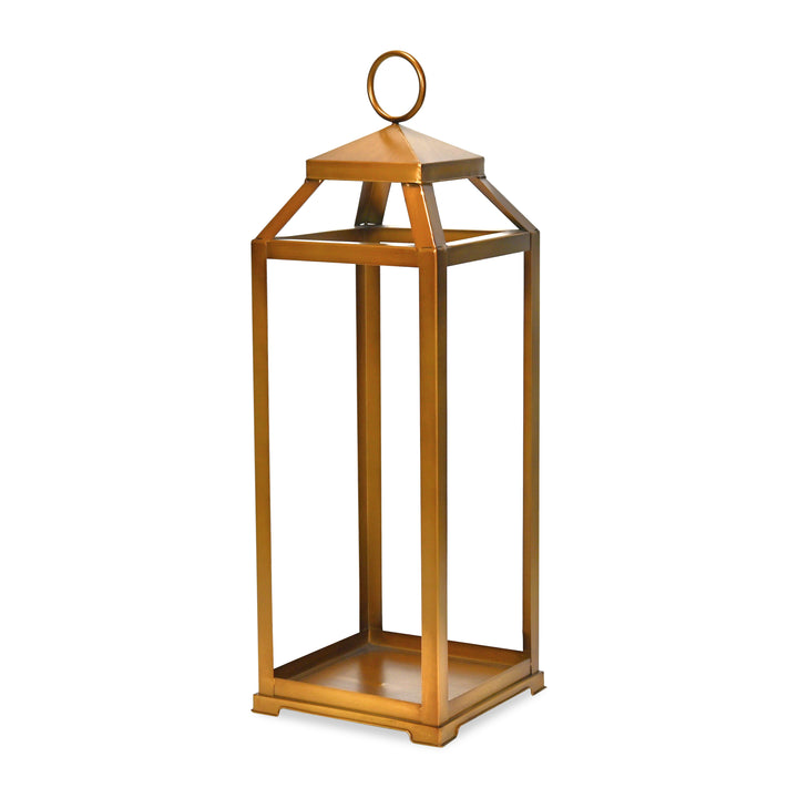 6068GD - Novara Square Lantern - Gold