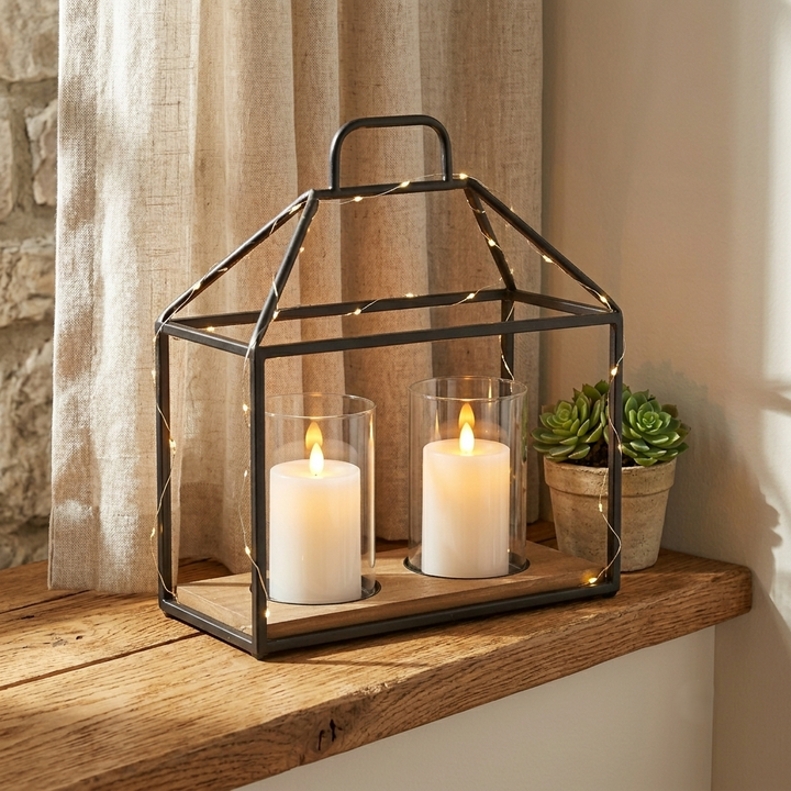 6071 - Zenara 2 Jar Decor Piece