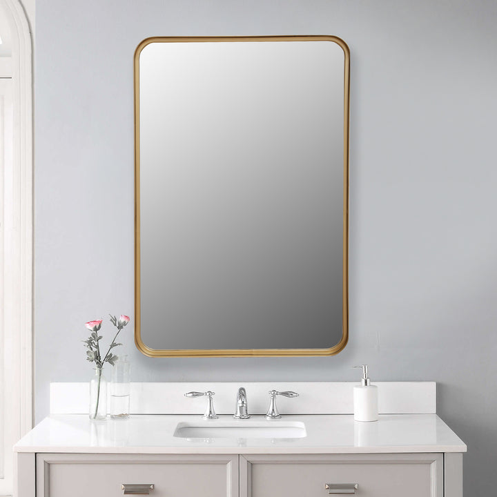 6080 - Nuvelle Gold Framed Wall Mirror