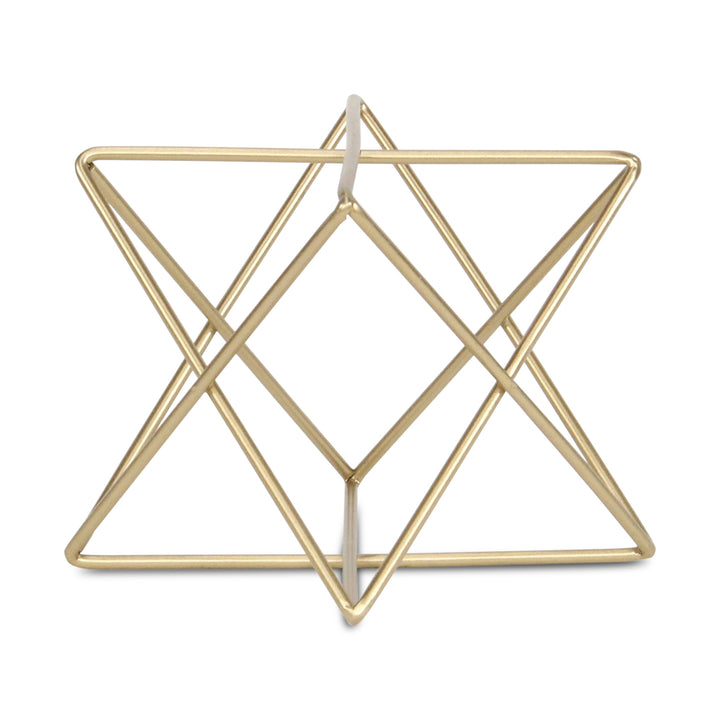 6082GD-S - Eclipta Gold Metal Octagram