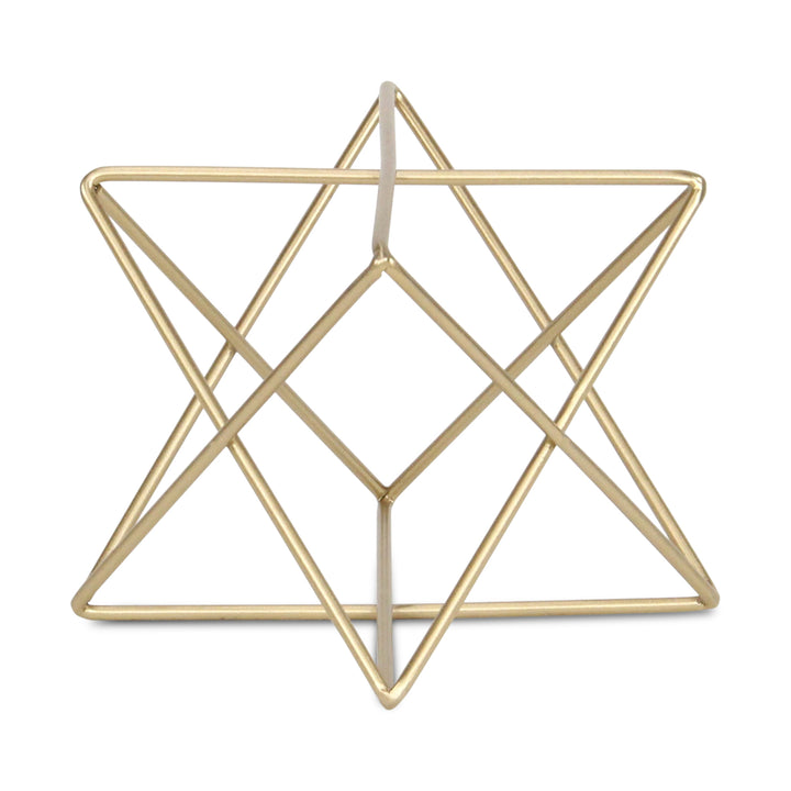 6082GD-S - Eclipta Gold Metal Octagram