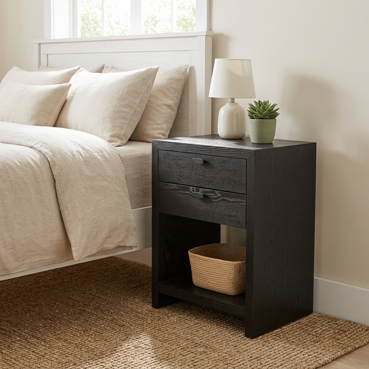 6083 - Vivara 2 Drawer Nightstand