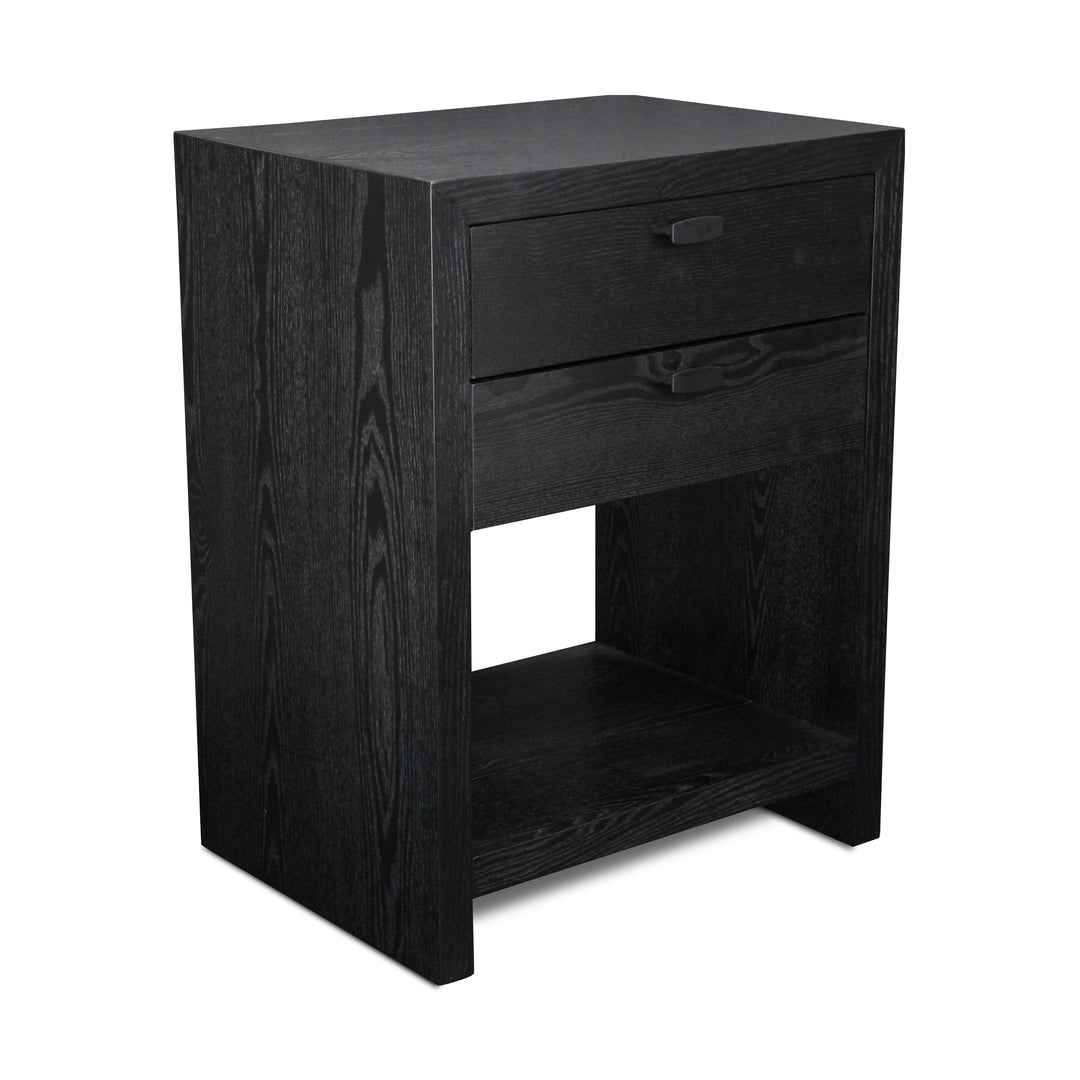 6083BK - Vivara 2 Drawer Nightstand - Black