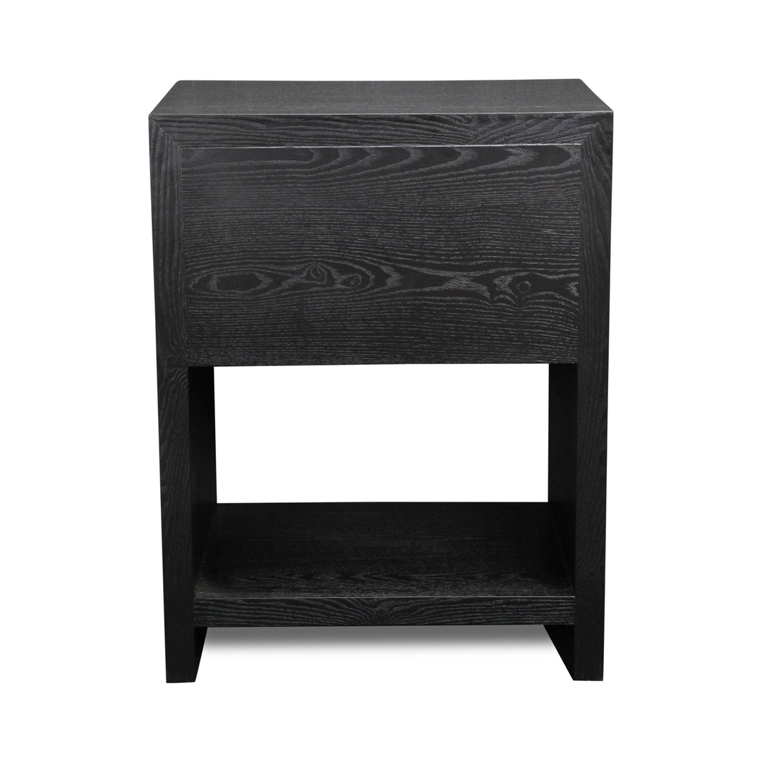 6083BK - Vivara 2 Drawer Nightstand - Black