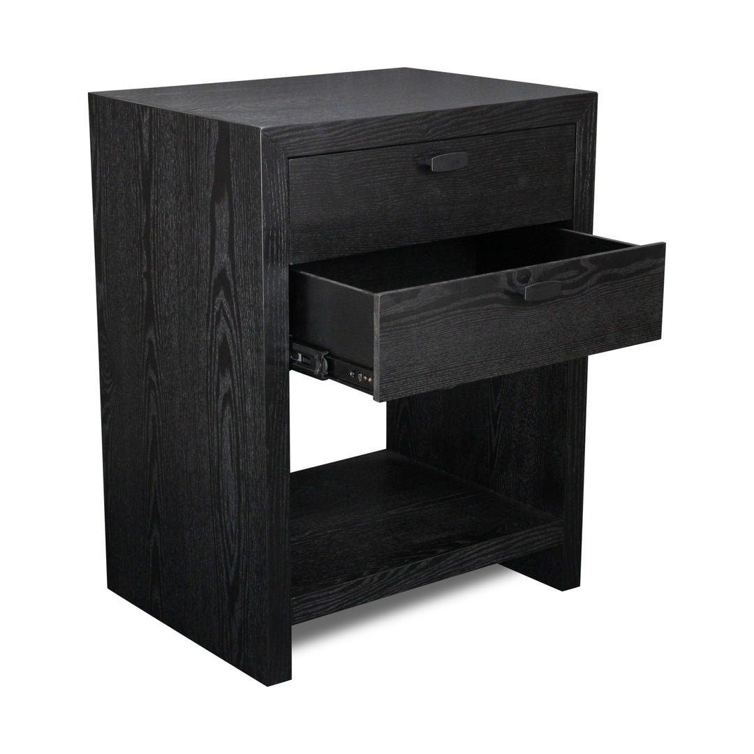 6083BK - Vivara 2 Drawer Nightstand - Black