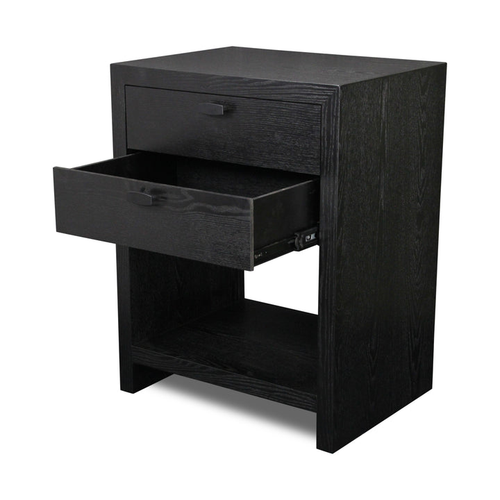 6083BK - Vivara 2 Drawer Nightstand - Black