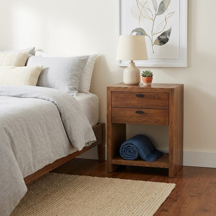 6083 - Vivara 2 Drawer Nightstand
