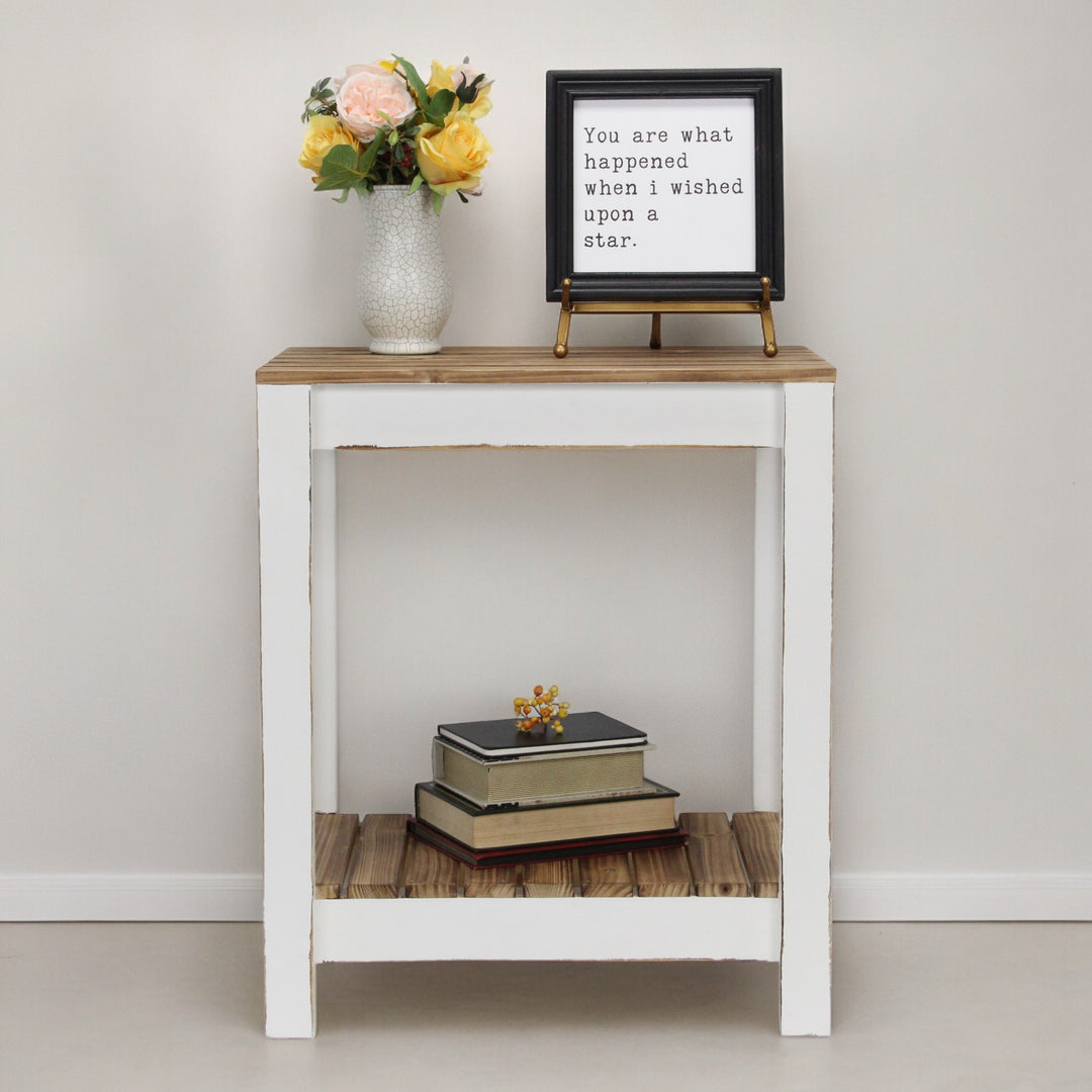 6084 - Cedarfield Wood Side Table