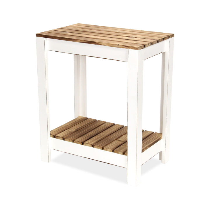 6084 - Cedarfield Wood Side Table