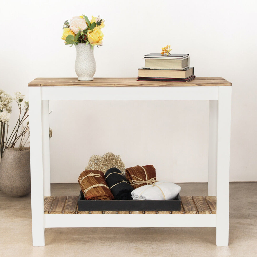 6085 - Cedarfield Wood Entry Table