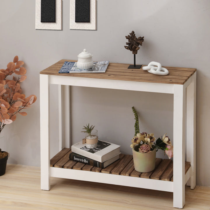 6085 - Cedarfield Wood Entry Table