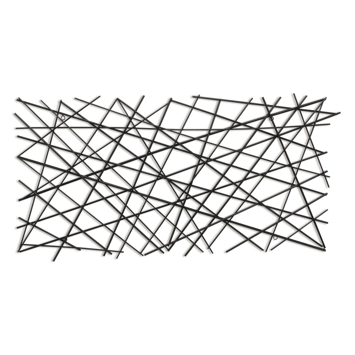 6089BK - Polaris Linear Wall Decor - Black