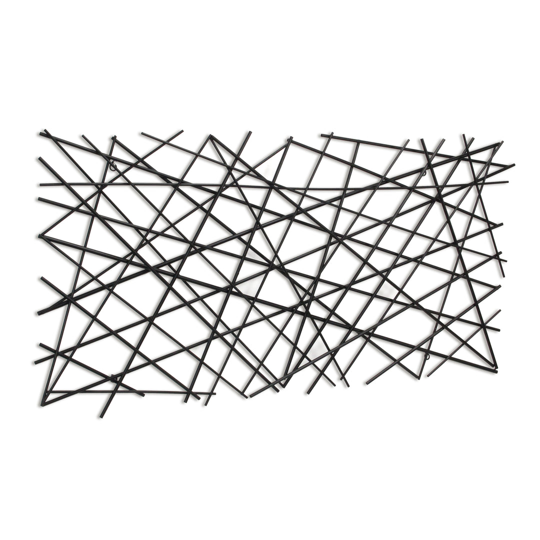 6089BK - Polaris Linear Wall Decor - Black