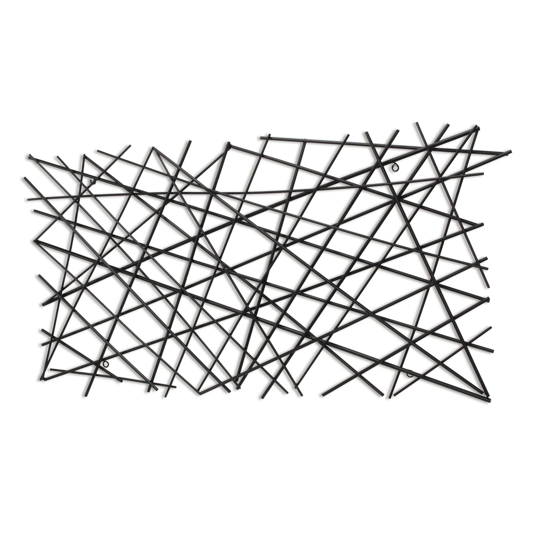 6089BK - Polaris Linear Wall Decor - Black