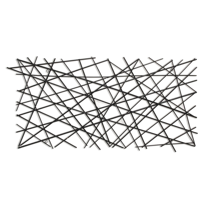 6089BK - Polaris Linear Wall Decor - Black