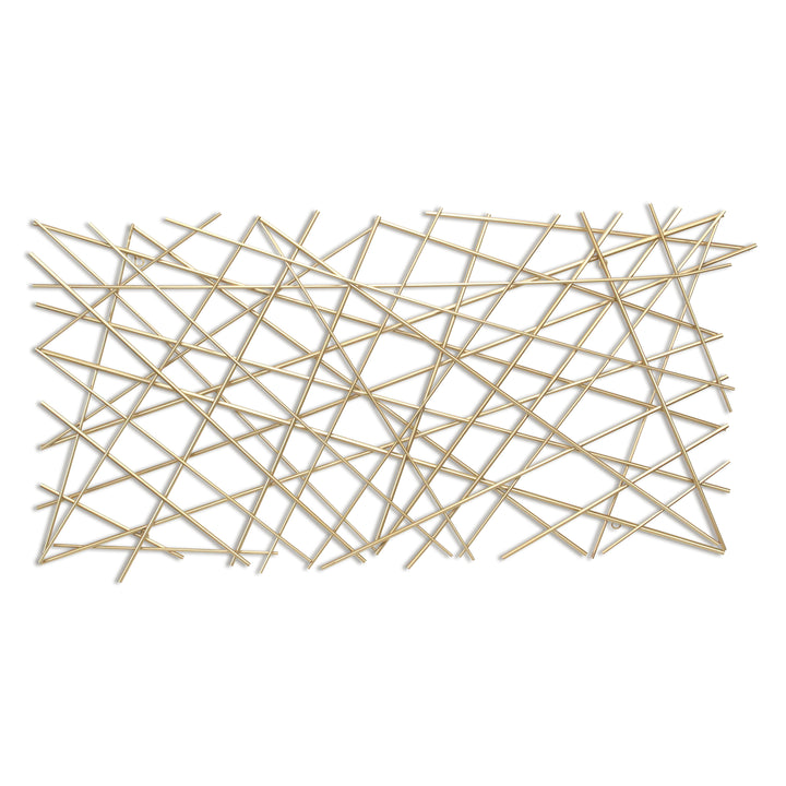 6089GD - Polaris Linear Wall Decor - Gold