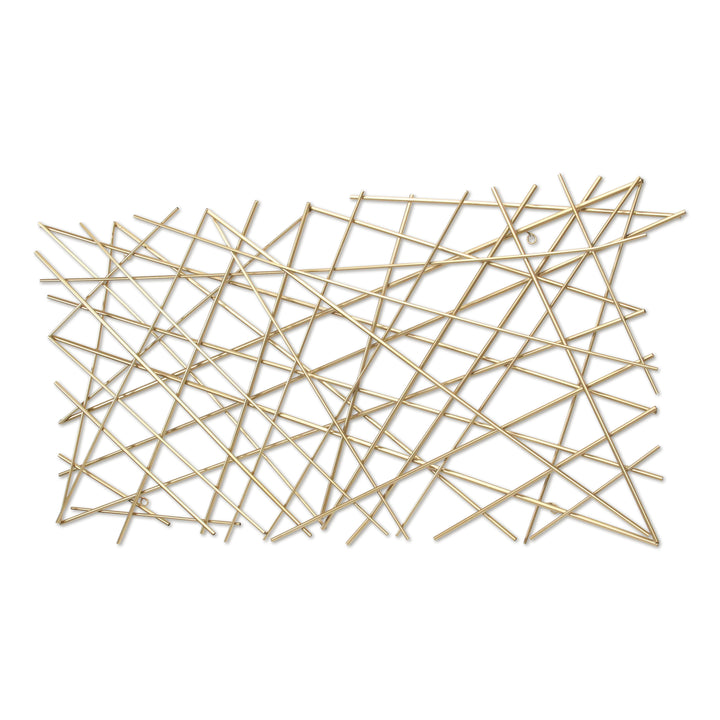 6089GD - Polaris Linear Wall Decor - Gold