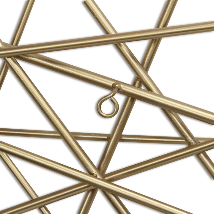 6089GD - Polaris Linear Wall Decor - Gold