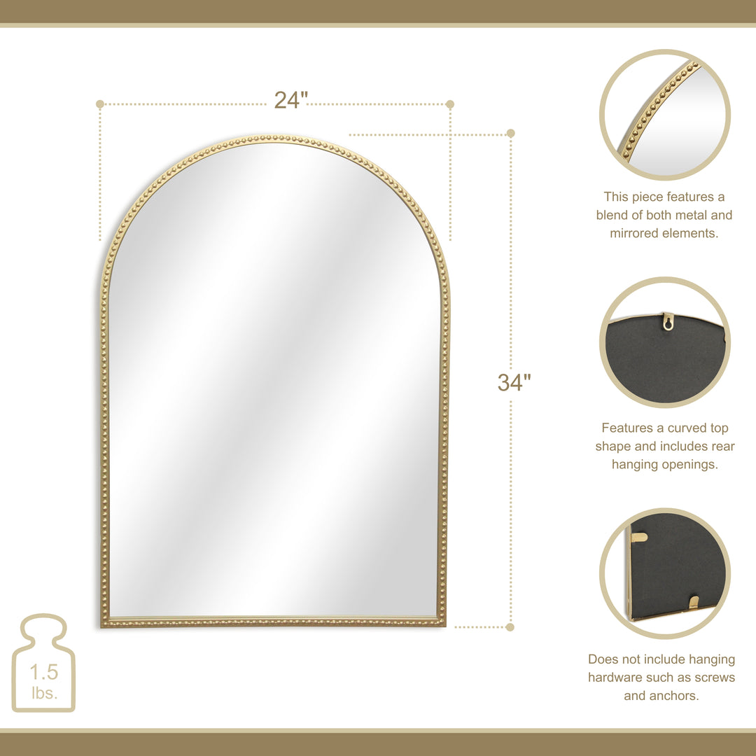 6101GD - Nuvelle Curve Top Mirror