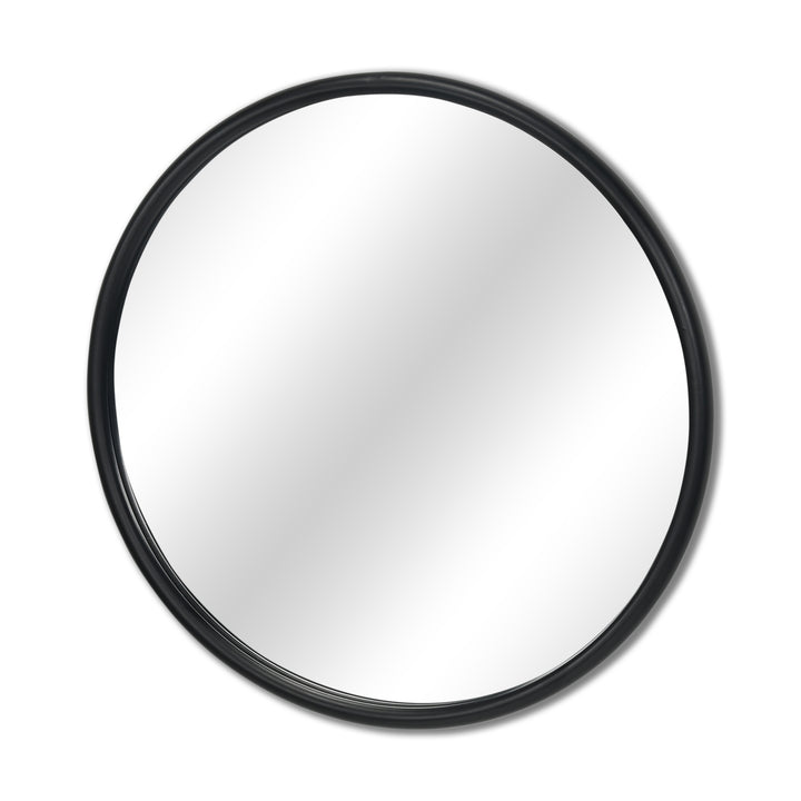 6109BK - Vista Round Wall Mirror