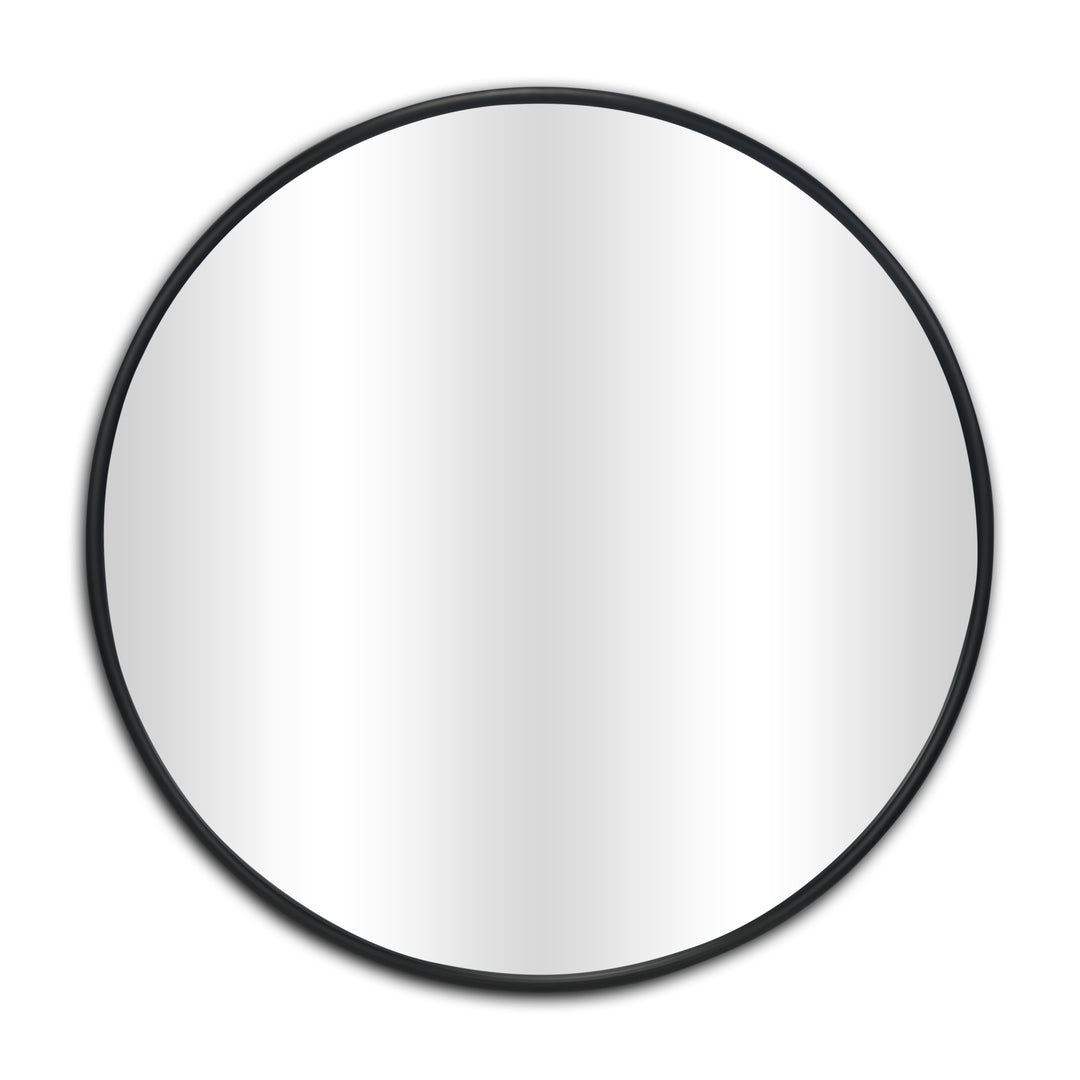 6109BK - Vista Round Wall Mirror