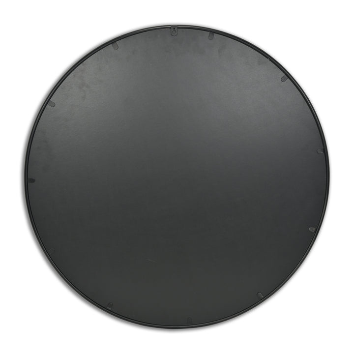 6109BK - Vista Round Wall Mirror