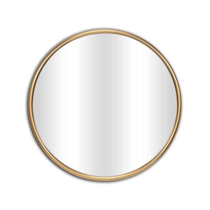 6109GD-L - Vista Round Gold Mirror