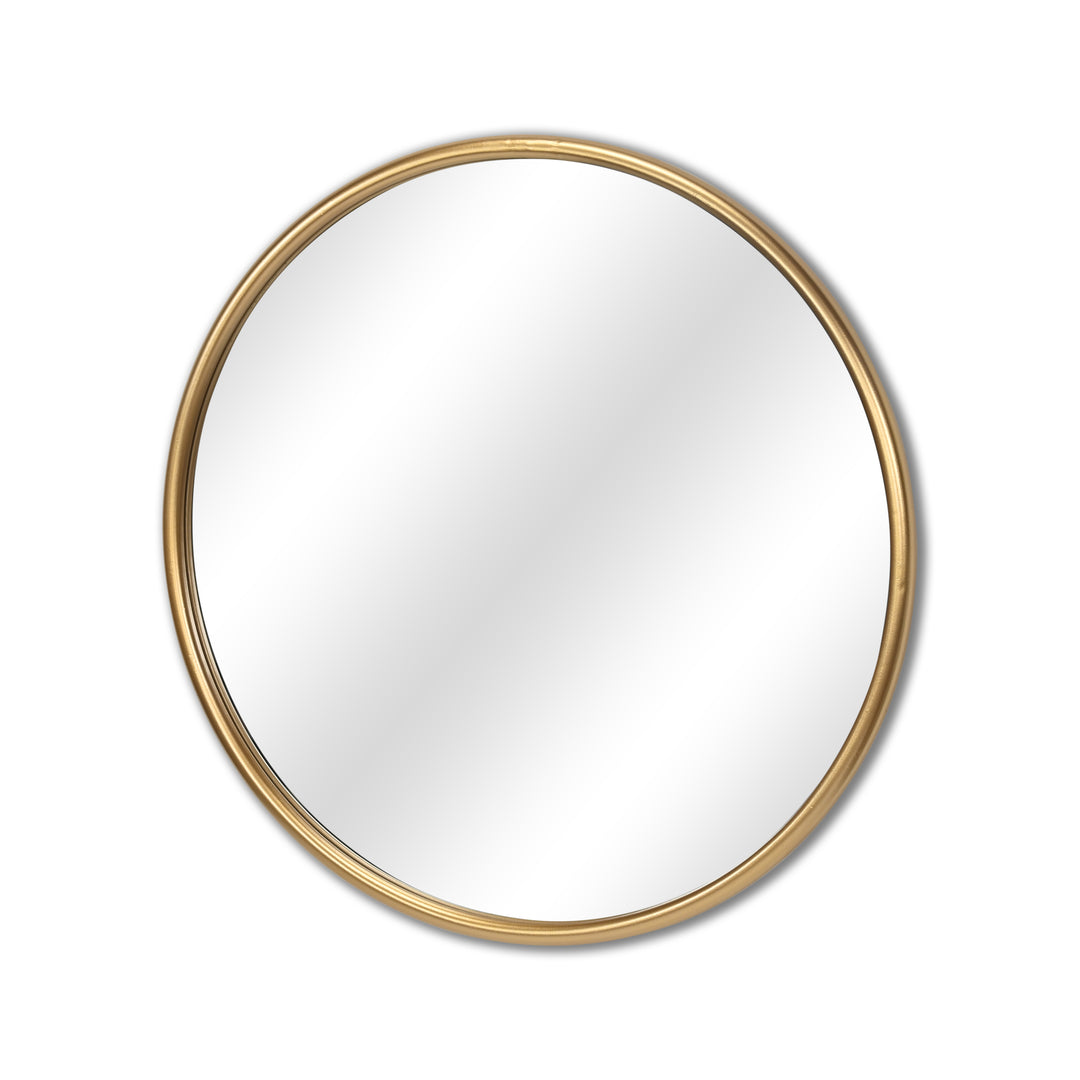 6109GD-L - Vista Round Gold Mirror