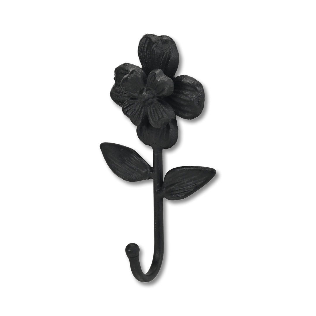 6115 - Mythra Flower Cast Iron Hook