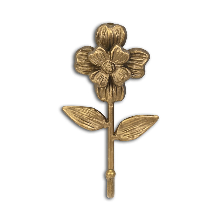 6115 - Mythra Flower Cast Iron Hook