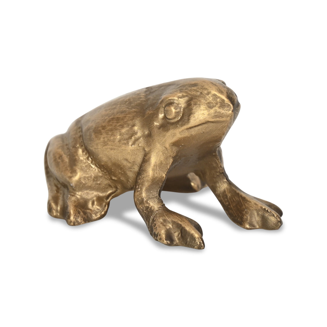 6125GD - Verdor Frog Cast Iron Decor
