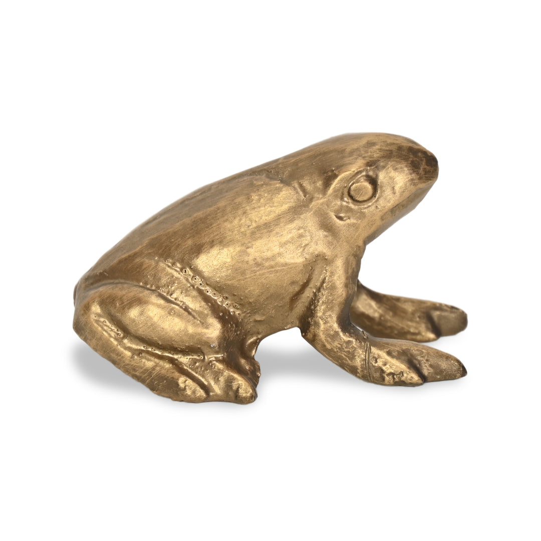 6125GD - Verdor Frog Cast Iron Decor