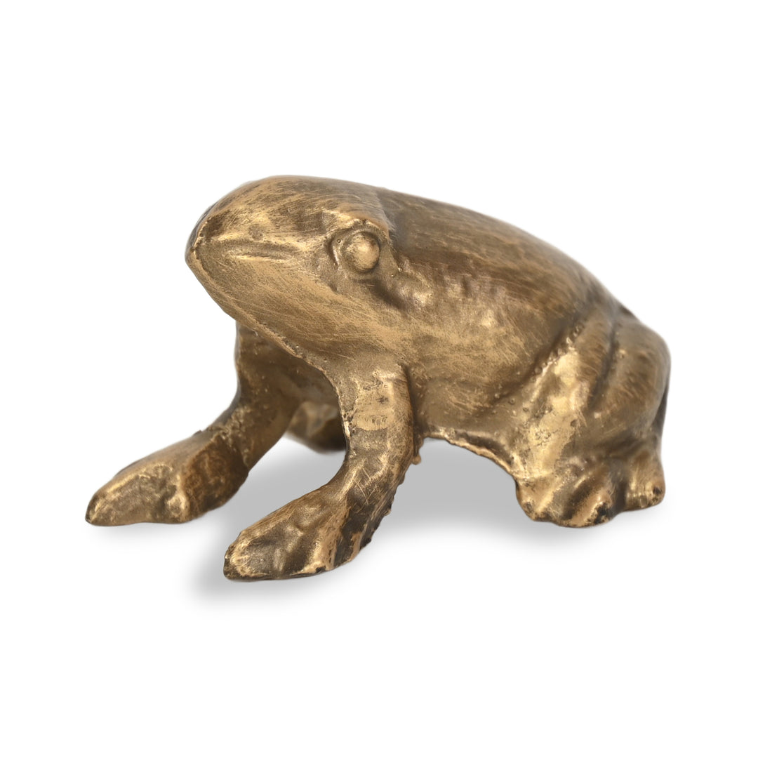 6125GD - Verdor Frog Cast Iron Decor