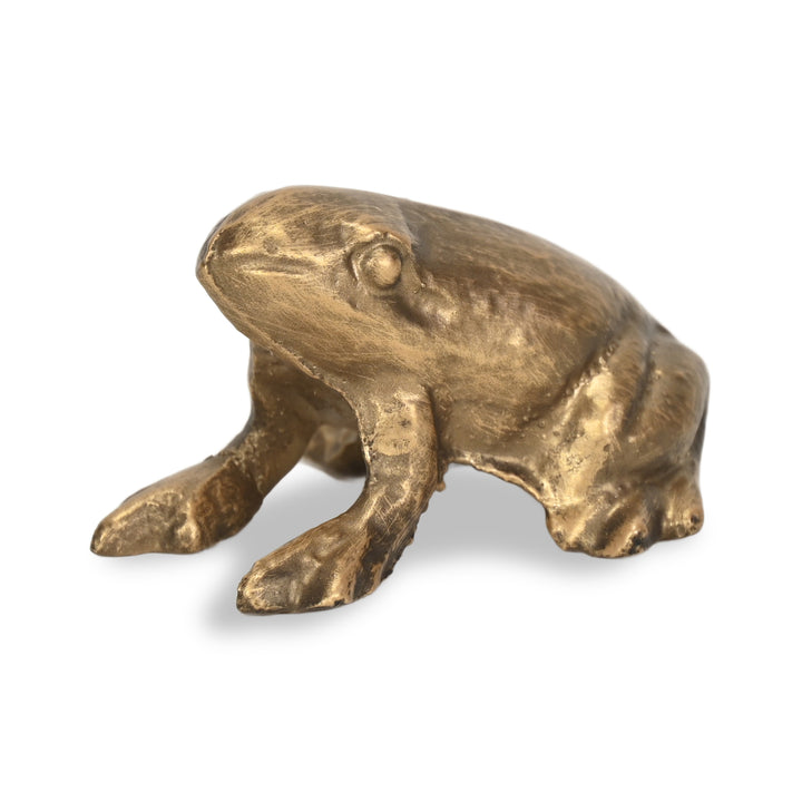6125GD - Verdor Frog Cast Iron Decor