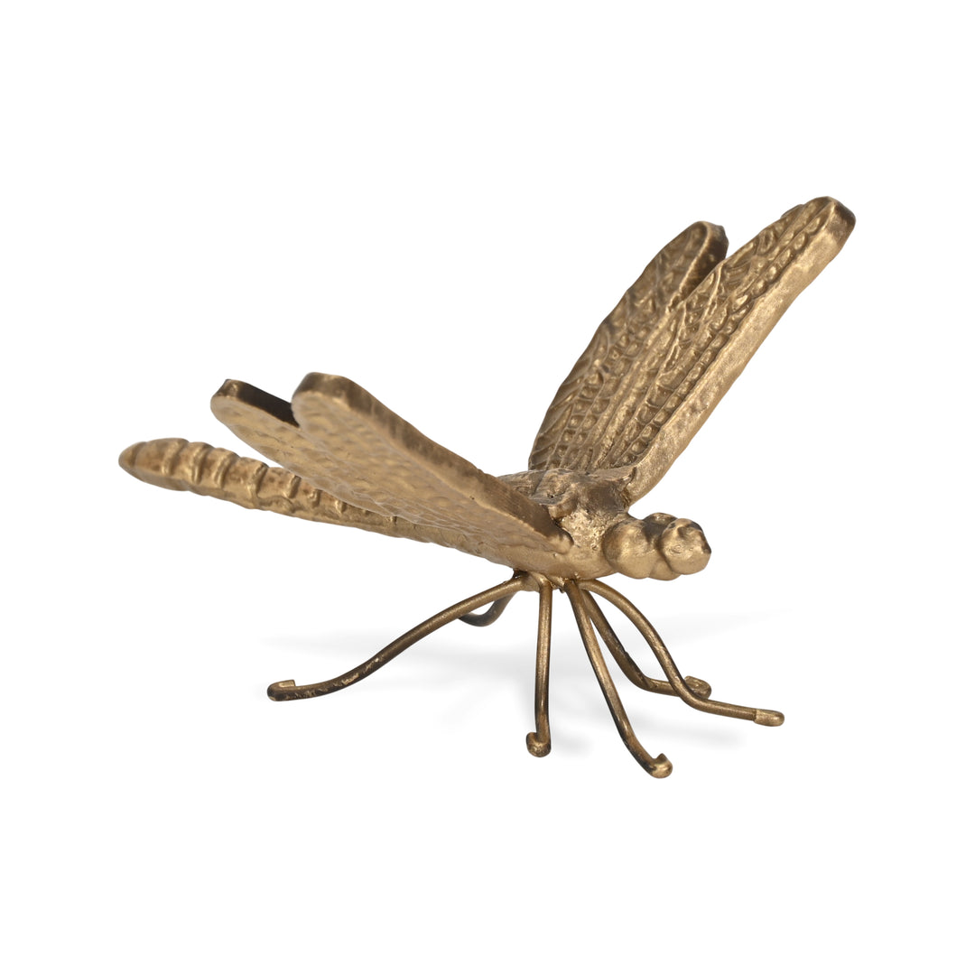 6126GD - Verdor Dragonfly Cast Iron Decor