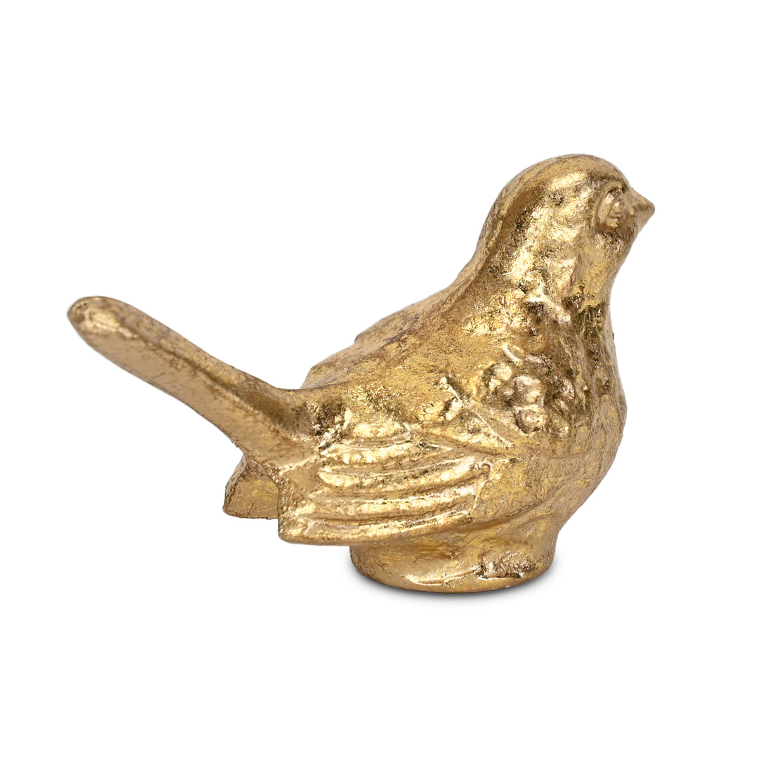 6128GD - Verdor Bird Cast Iron Decor