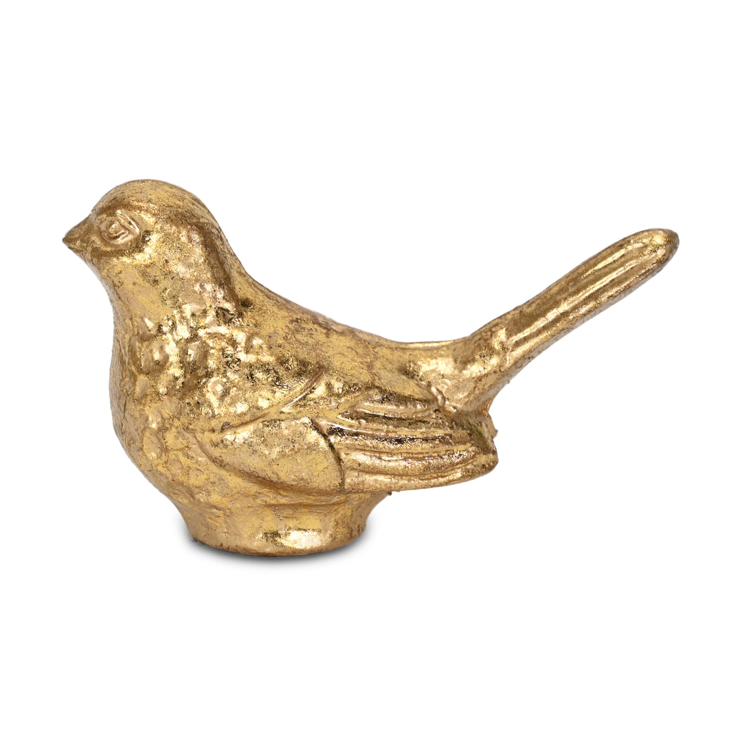 6128GD - Verdor Bird Cast Iron Decor