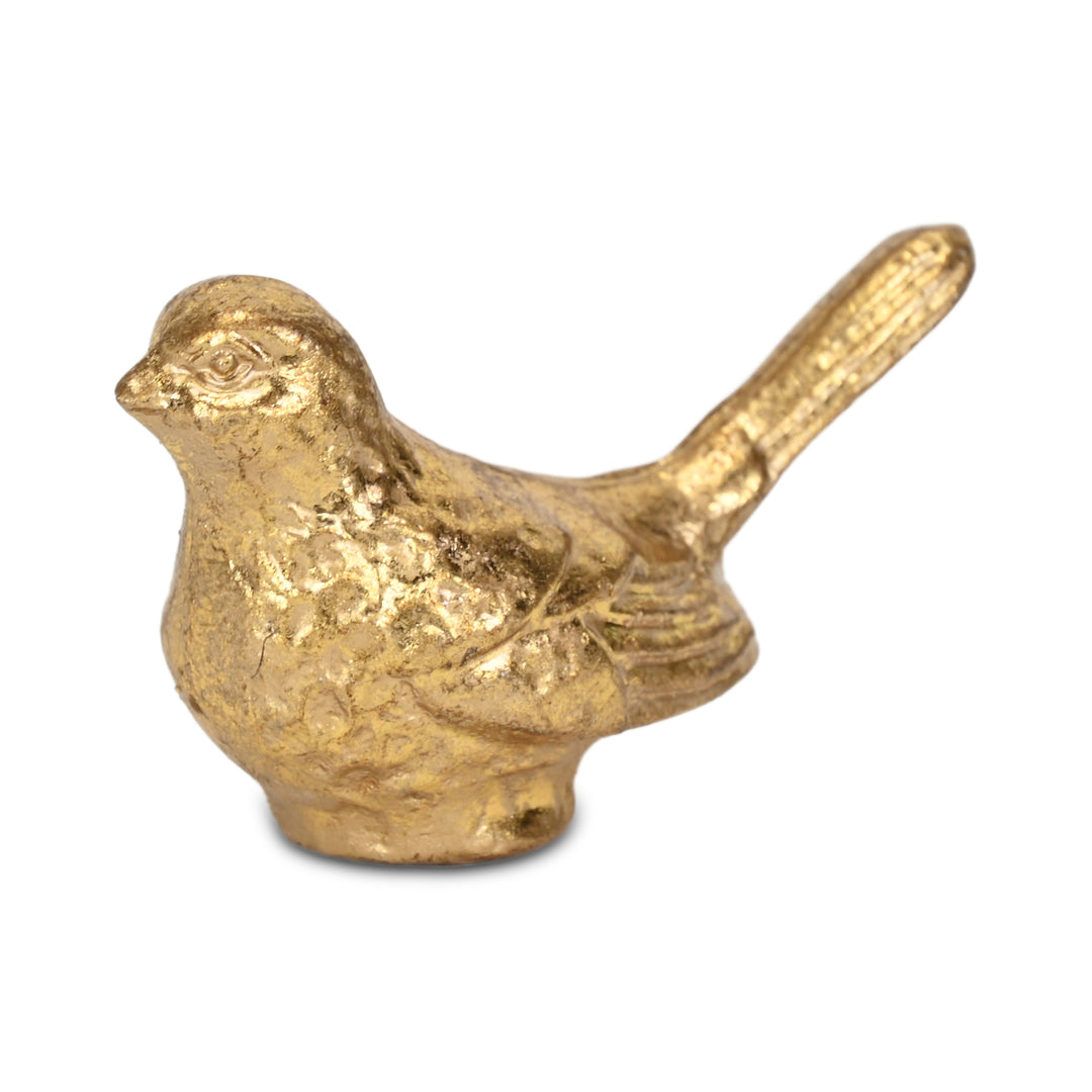 6128GD - Verdor Bird Cast Iron Decor