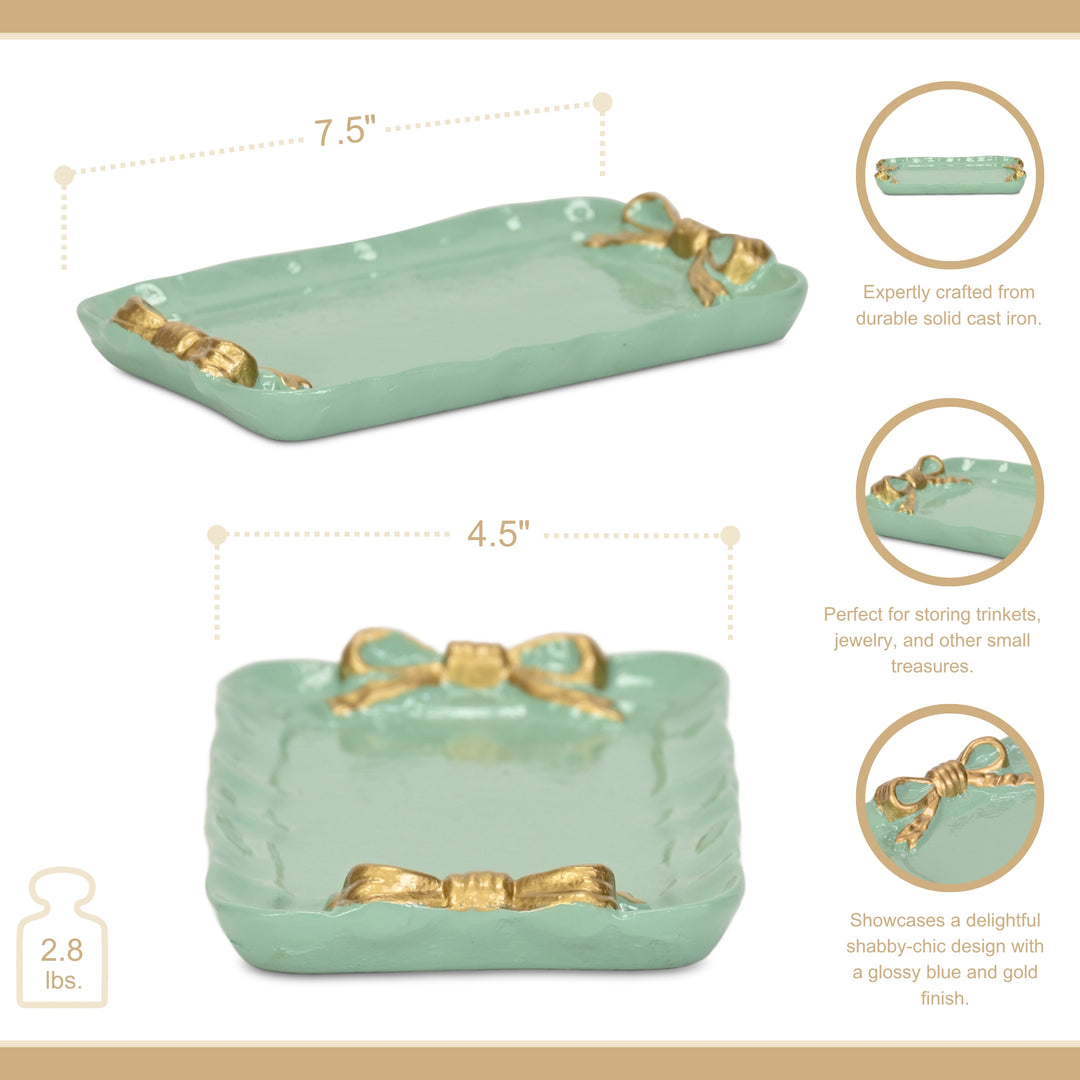 6130BL - Lynza Cast Iron Catchall Tray