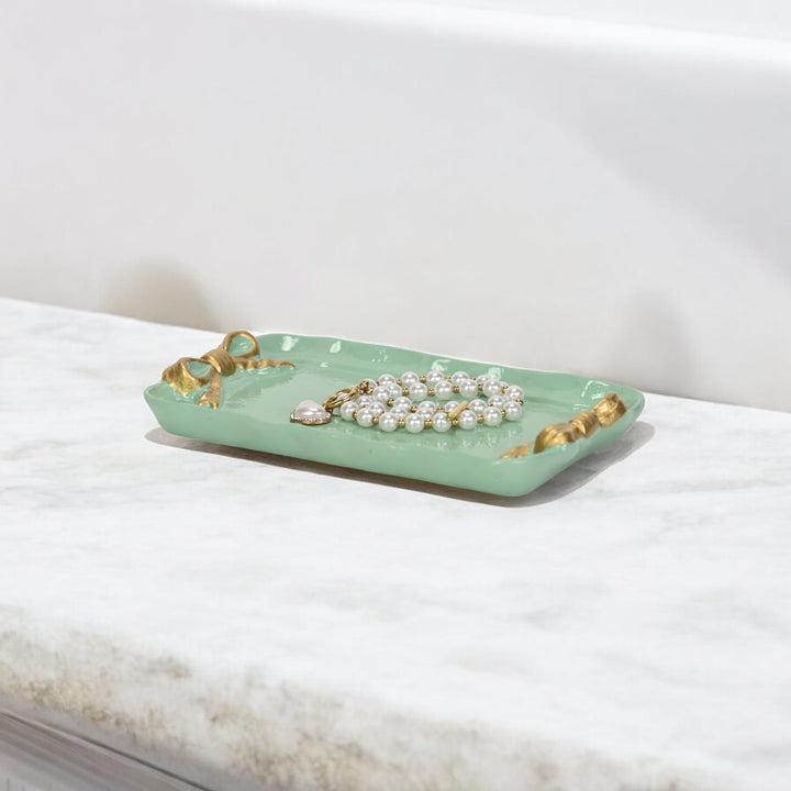 6130BL - Lynza Cast Iron Catchall Tray