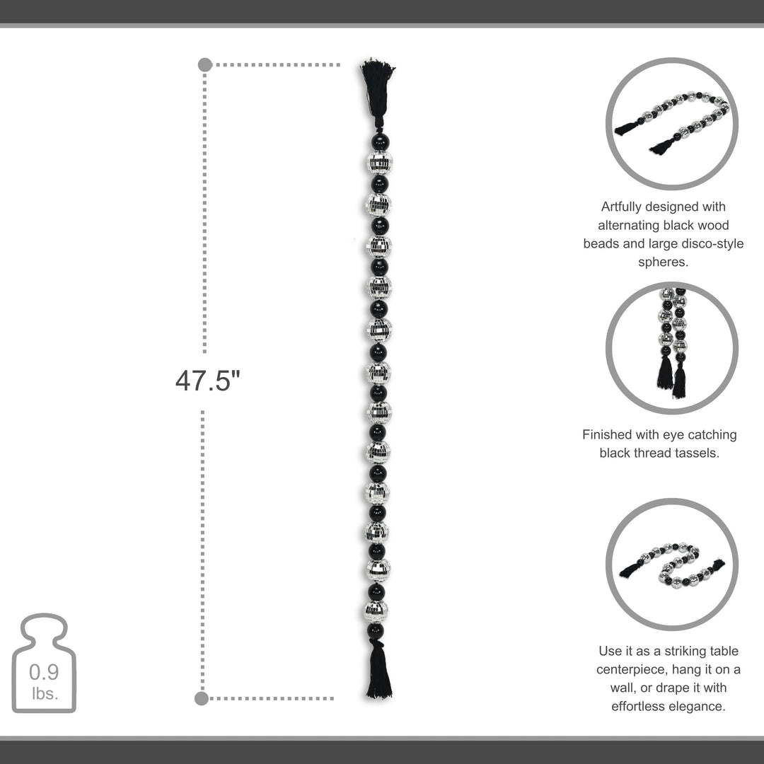 6132 - Luminis Disco Ball Beaded Garland
