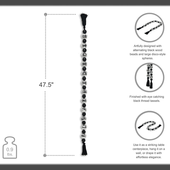 6132 - Luminis Disco Ball Beaded Garland