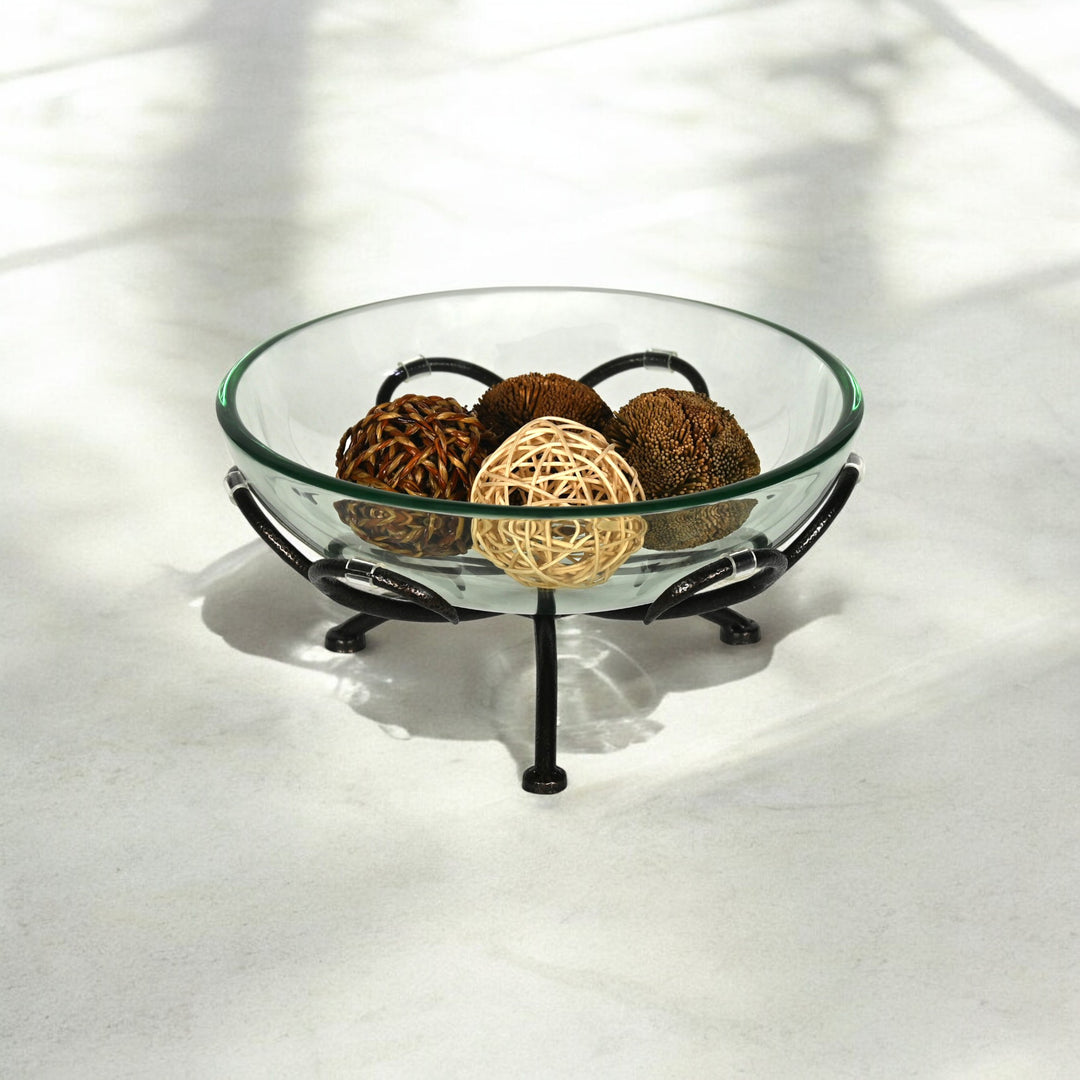 6135RD - Olivan Tempered Glass Stand - Round