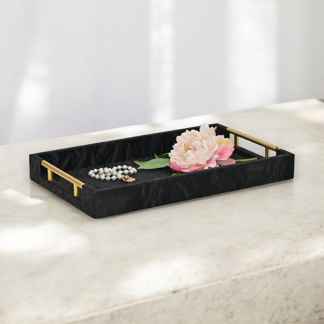 6141 - Ausel Crinkled Gloss Tray