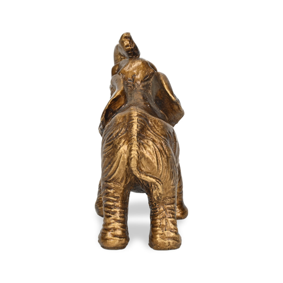 6152GD - Bovira Resin Elephant