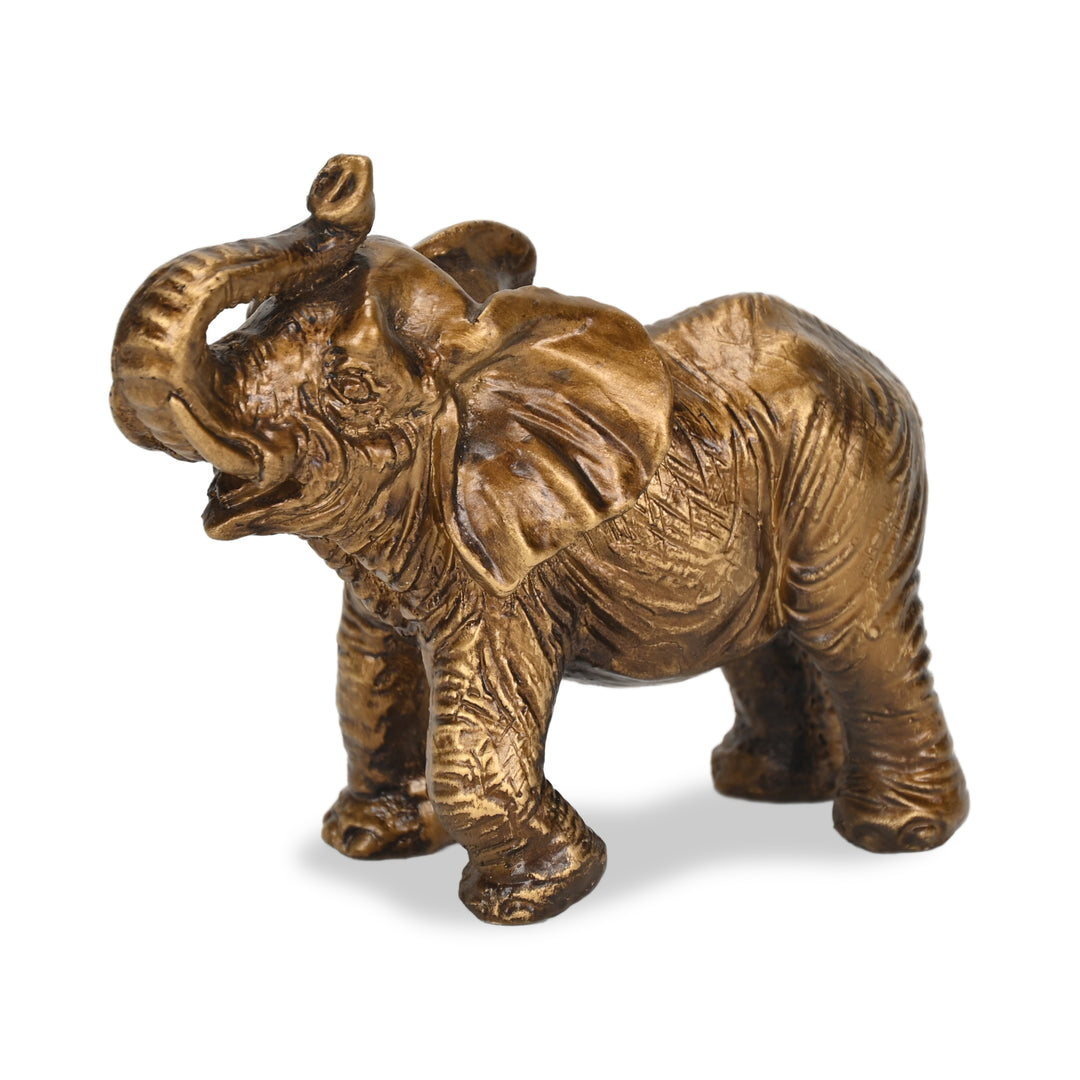 6152GD - Bovira Resin Elephant